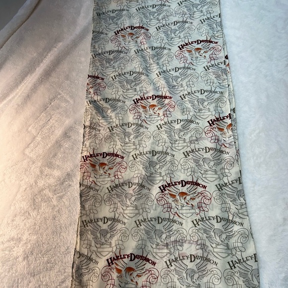 Ralph Marlin Silk 2007 Elegant Harley-Davidson Scarf - Picture 2 of 5